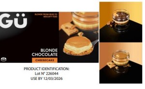 Blonde Chocolate Cheesecake